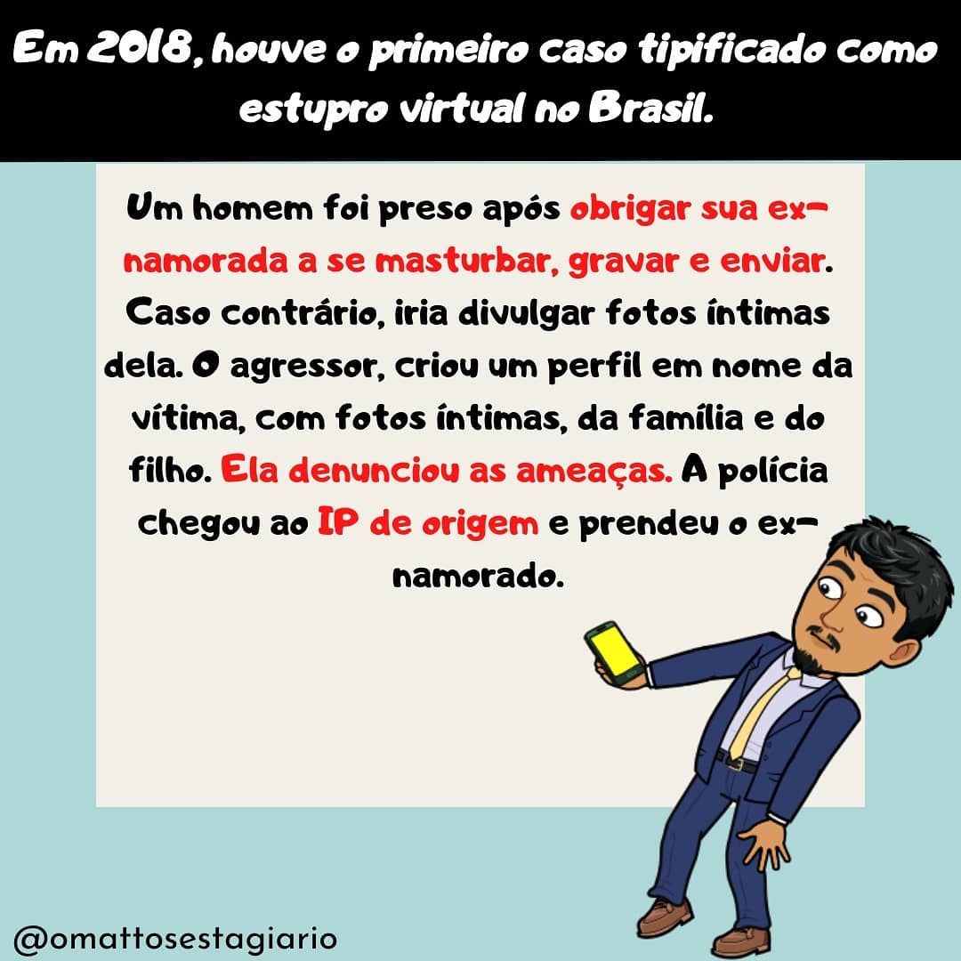 O que é estupro virtual Direito Penal I