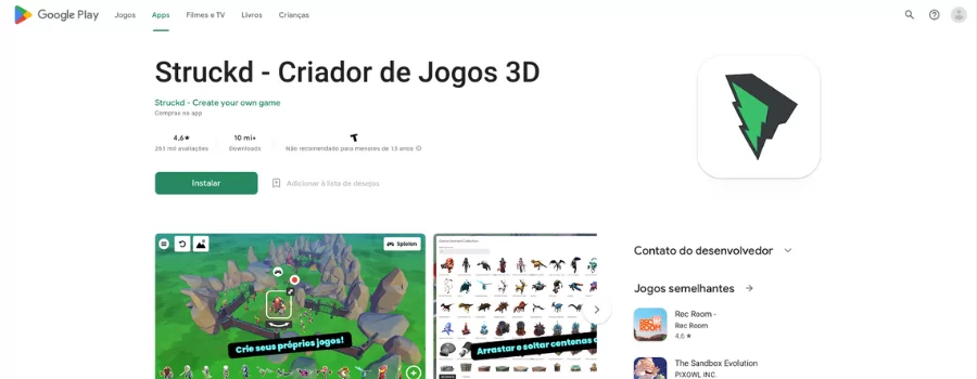 MELHORES APLICATIVOS PARA CRIAR JOGOS NO CELULAR