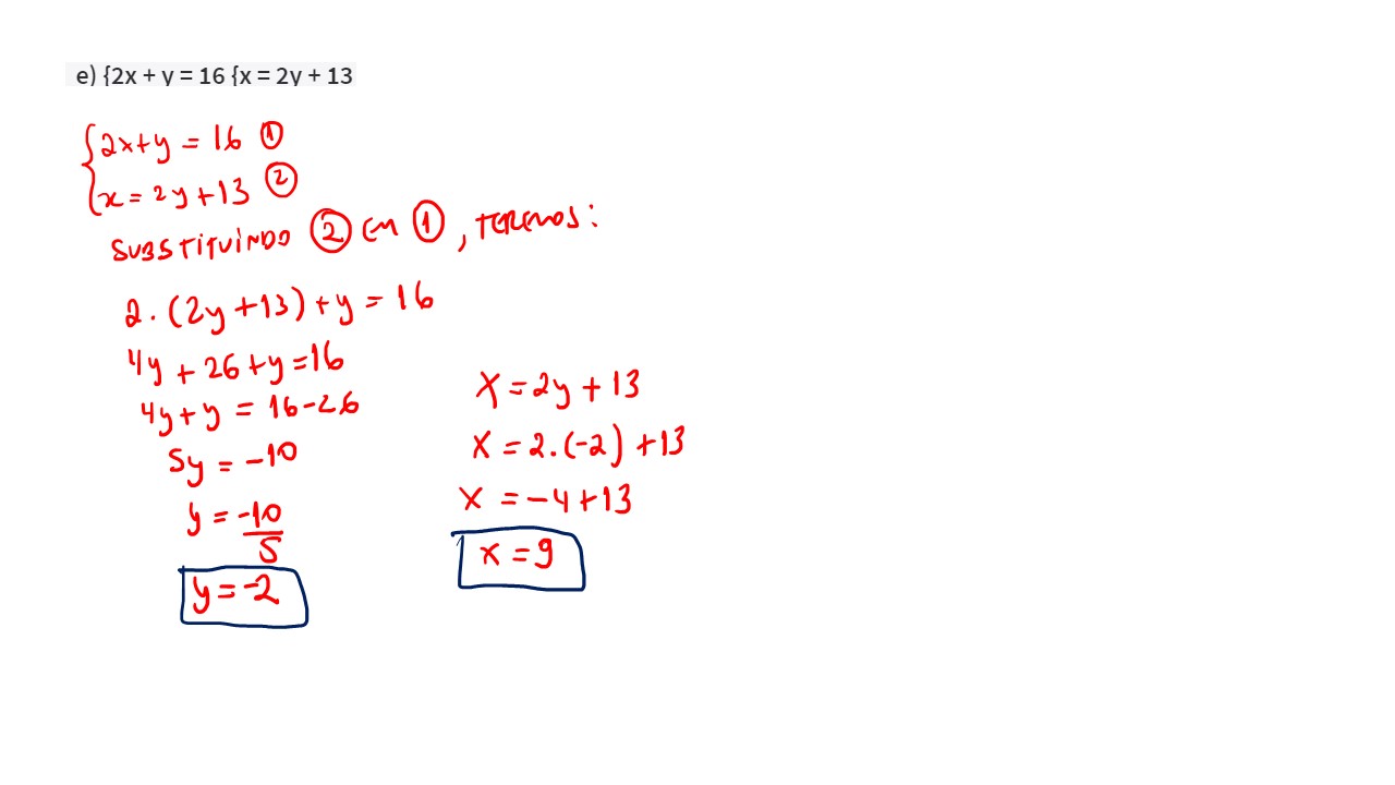 E 2x Y 16 X 2y 13 F 3x 2y 33 Y 4x G X Y 11 X 2y 37 H 2x Y 11 Y 3x 14 Matematica