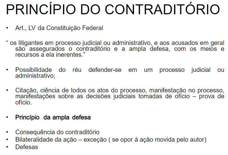 O que é ser contraditório?