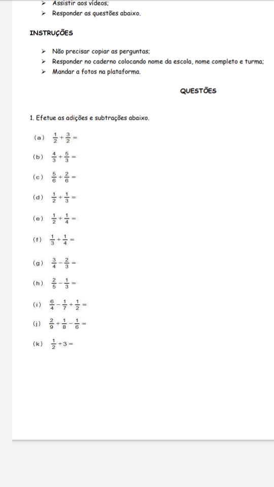 SEMPRE A MATHEMATICARCOM MÚSICA: Frações Equivalentes e frações  irredutíveis e exercícios para praticares