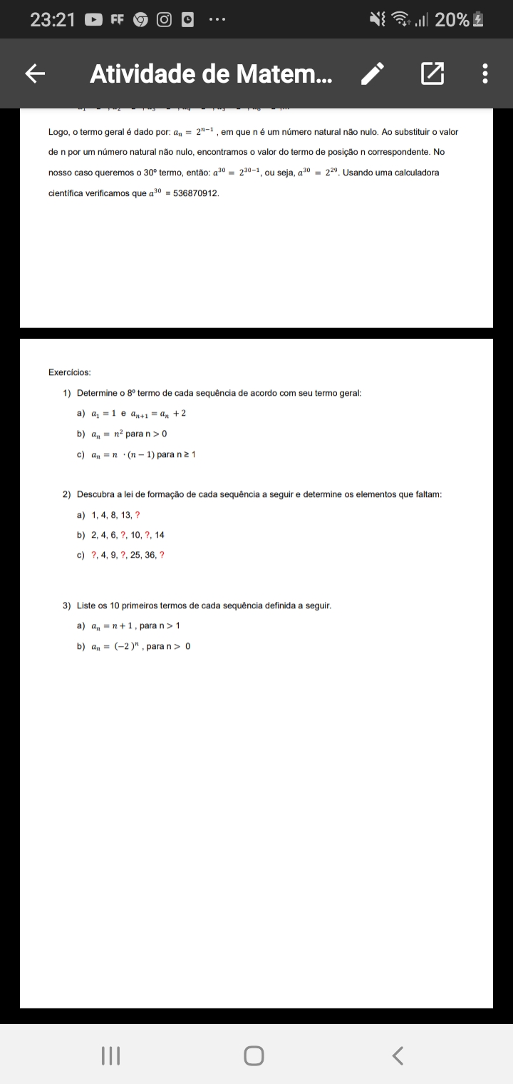 Qual é o próximo número na sequência: 1, 4, 9, 16, 25, 36