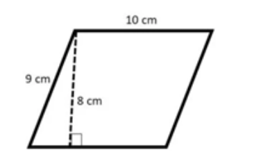 Área do Paralelogramo em Função de um Lado e da Altura