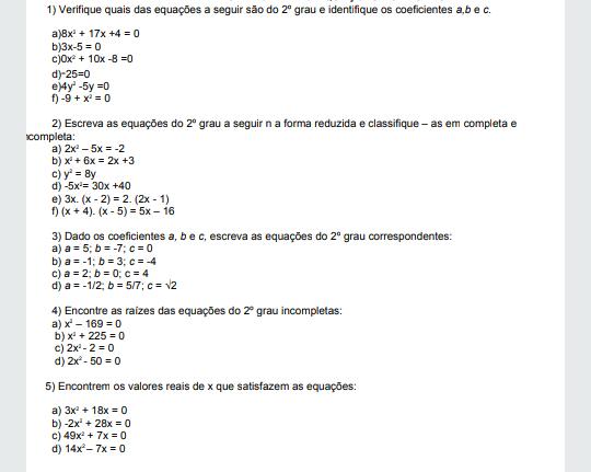 Quiz sobre o número de soluções de uma equação de segundo grau - teste de  matemática online - Solumaths