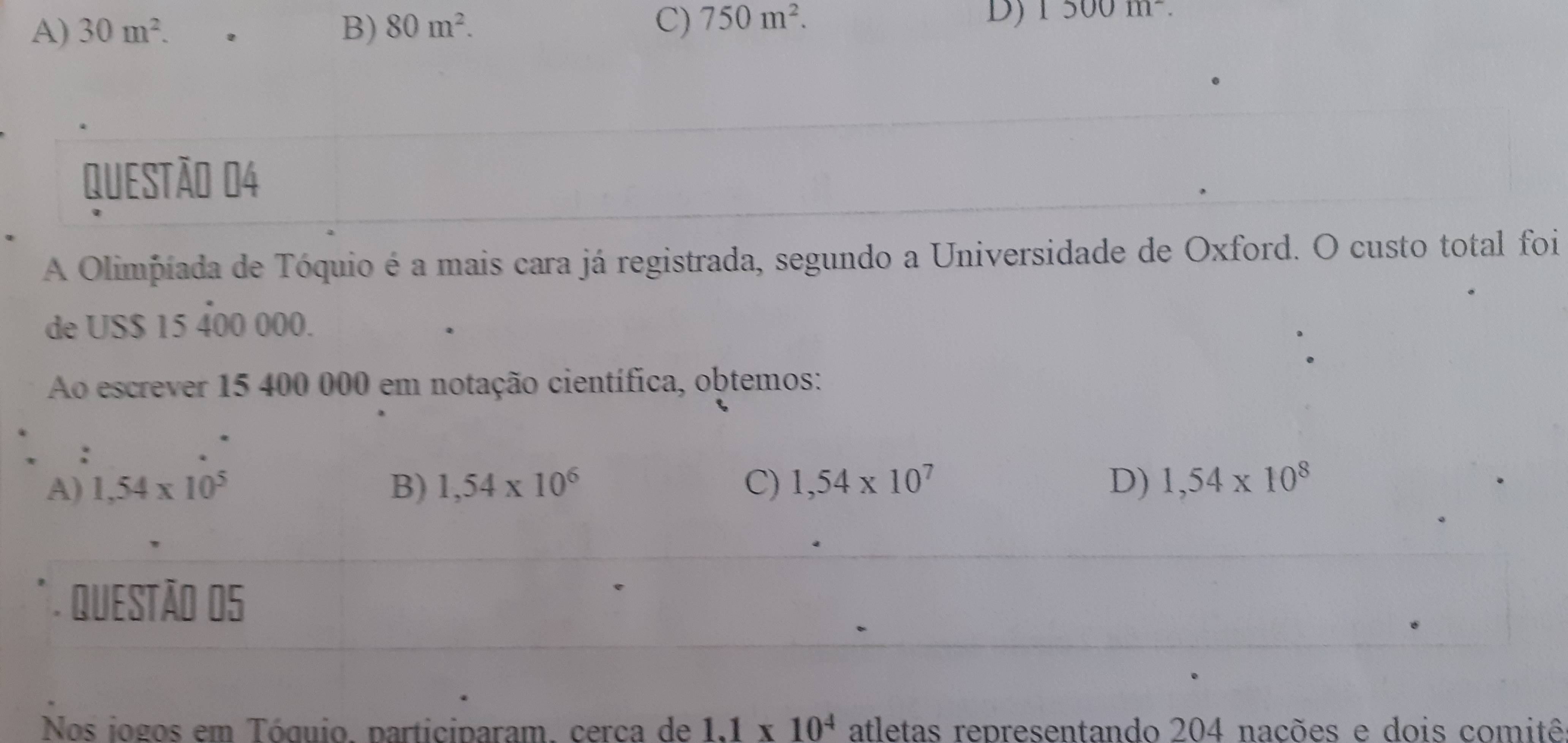 escreva em notação científica os número abaixo:​ 