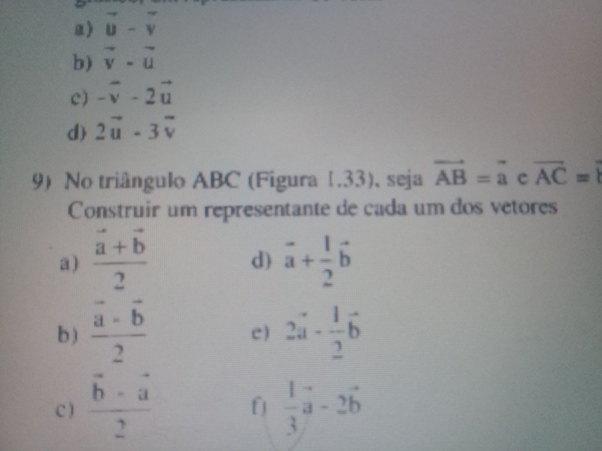 No Triângulo Abc Figura 1.13 Seja AB=AC =b Construir Um Represente De ...